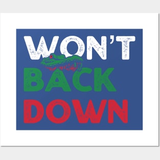 Florida Wont Back Down Posters and Art